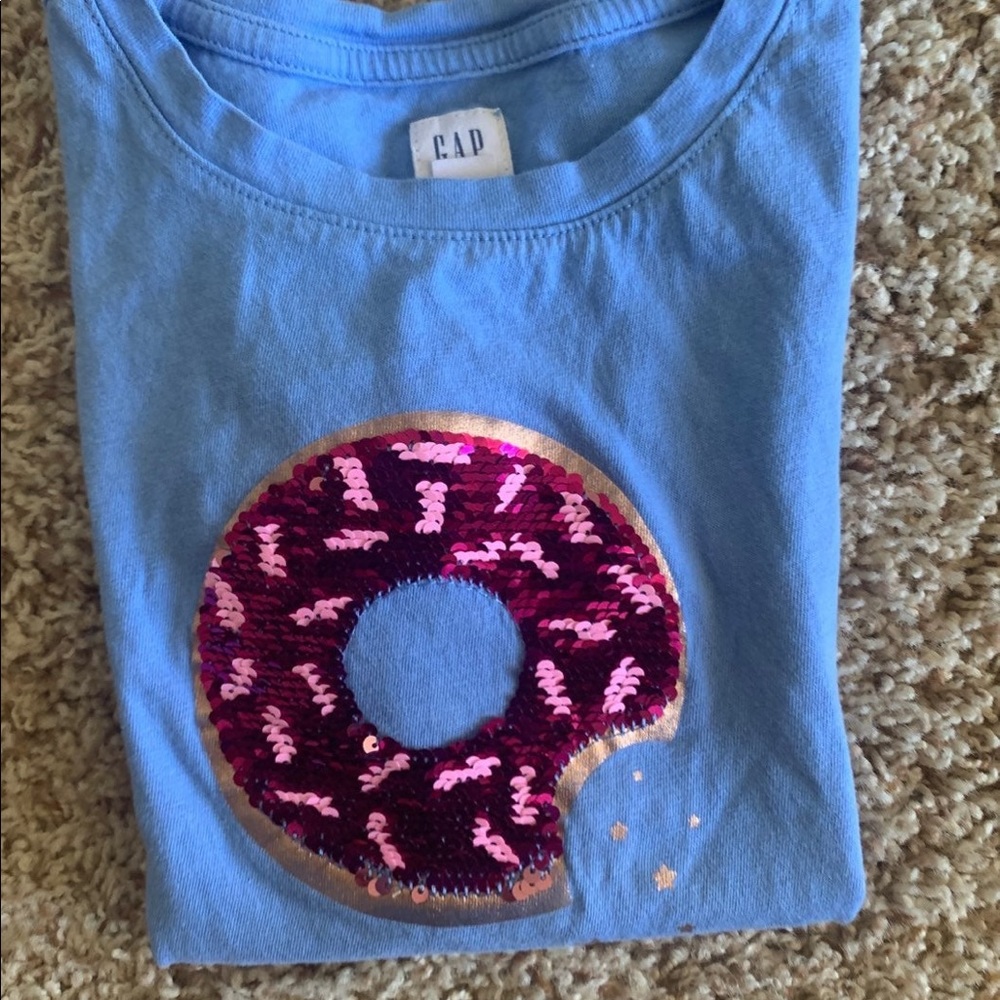 Gap Kids - Size: Small... Donut flip sequence w/silver stars!